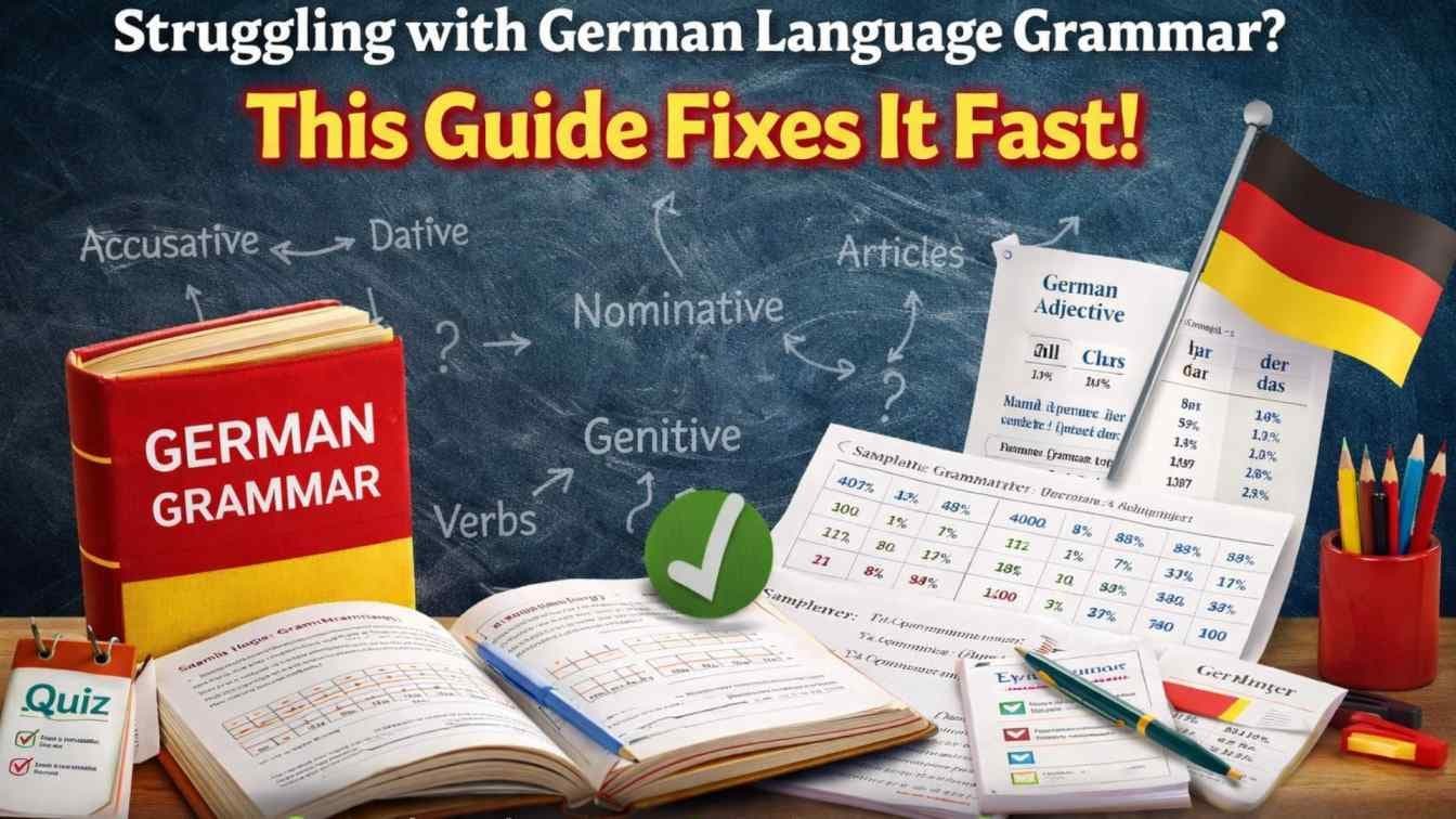 German Language Grammar Problems? Here’s Your Quick Solution!